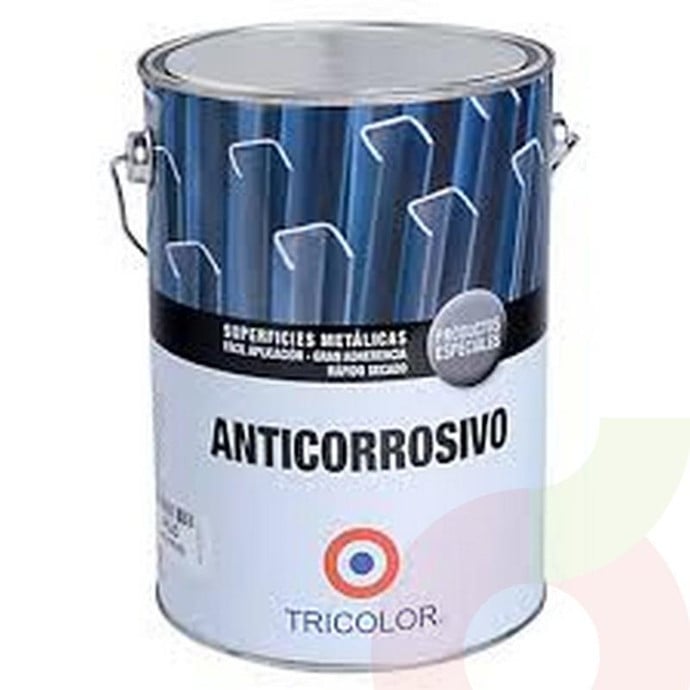 Anticorrosivo Rojo Maestro 1Lt Tricolor - Anticorrosivo Tricolor Rojo Maeztro Por Litro
