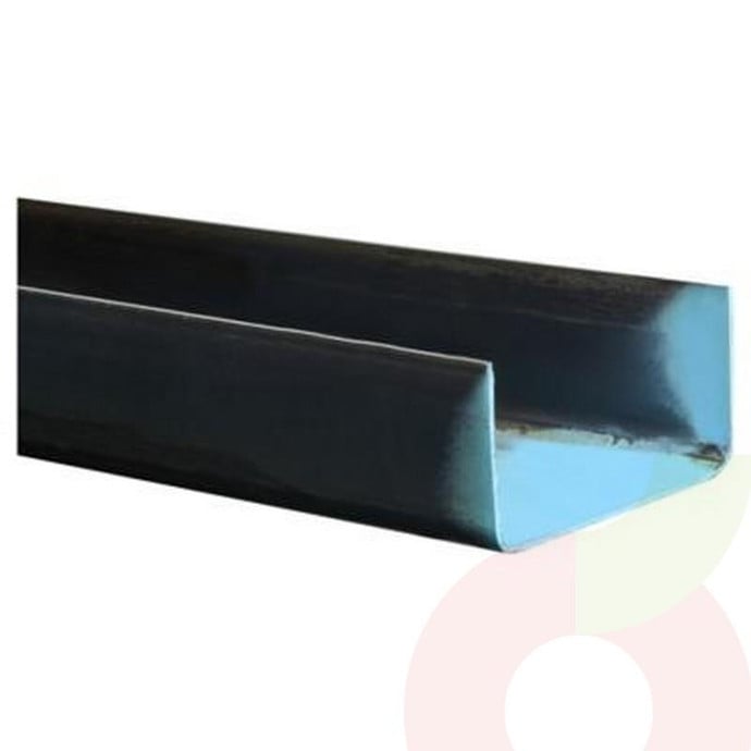 Fierro Canal U Tira 6.00 Mt 125x50 3mm   - Fierro Canal U 125X50X3Mm X Tira (6Mt)