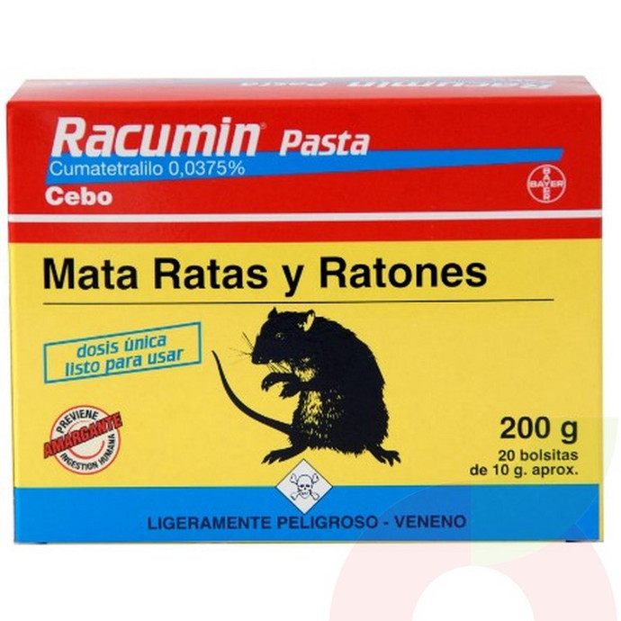 Raticida Racumin Pasta Cebo 200 Gr  - Mata ratas y ratones.JPG