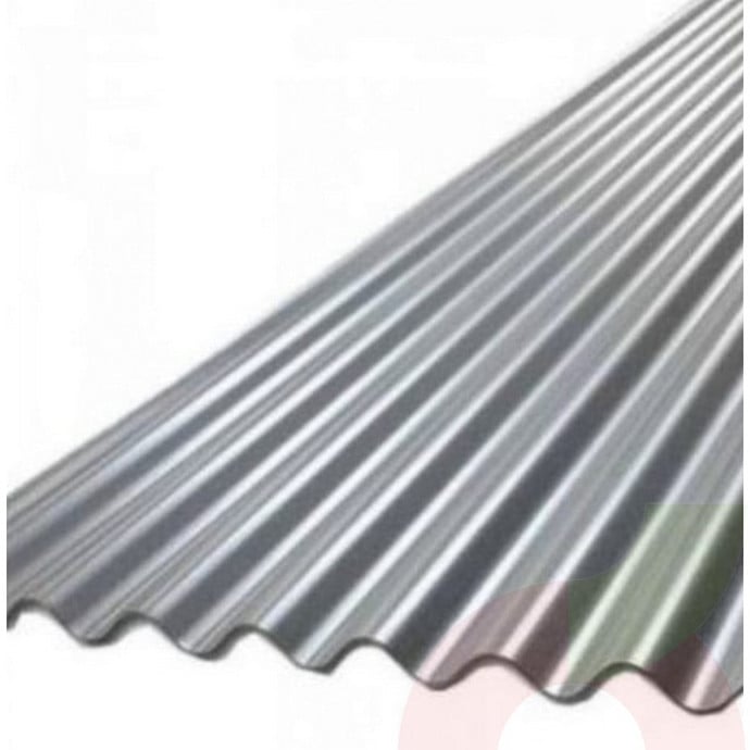 Zinc Acanalado 0.30 mm x 3.00 Mt  - Zinc Acanalado 0.30 X 3.00 Mt