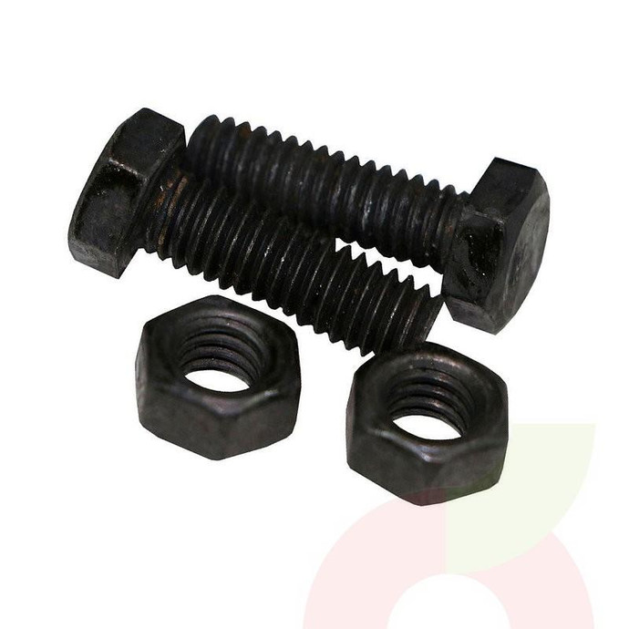 Perno Hexagonal 3/8x2 con tuercas 2 Unidad - Perno Hex.Nc 3/8X2 C/Tca B-2 Unidad