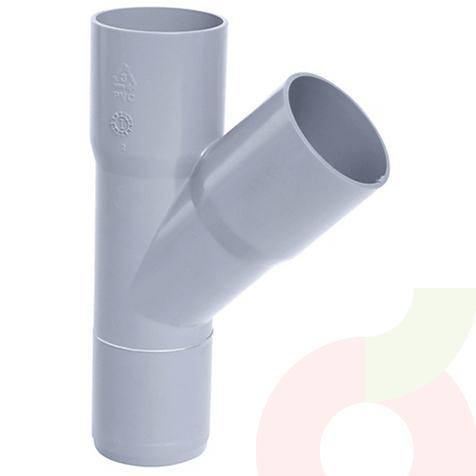 Vee PVC Sanitario 40x40mm  - Vee Pvc Sanitario 40 X 40Mm Gris Tigre