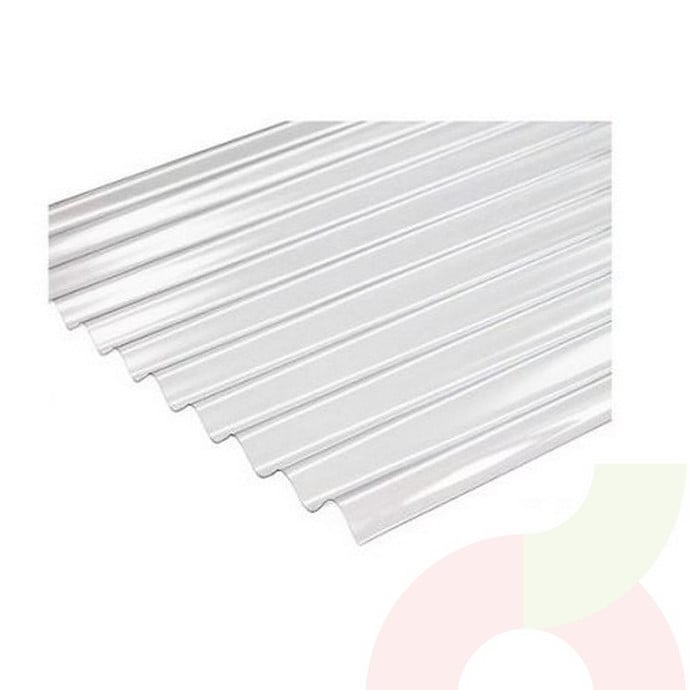 Policarbonato Transparente Premium 0.81 x 2.50 Mt 0.7mm  - Plancha Policarbonato 0.81X2.50X0.7Mm Transparente Premium