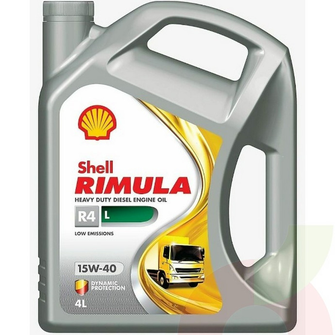 Aceite Shell Rimula R4 15W/40 x 4lt - Aceite Shell Rimula R4 15W/40X4Lts