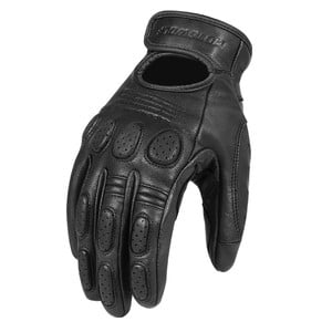 Guantes de cuero para motociclismo Vintage Motowolf 0311