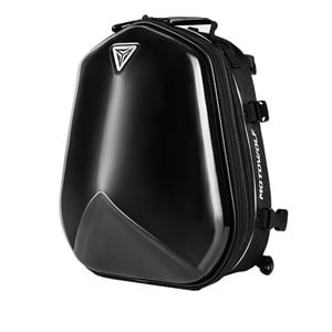 Top Case Bolso Trasero de Moto Para Casco 0705. Negro