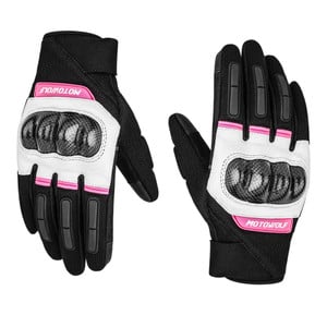 Guantes para motociclismo Motowolf 0330 Black