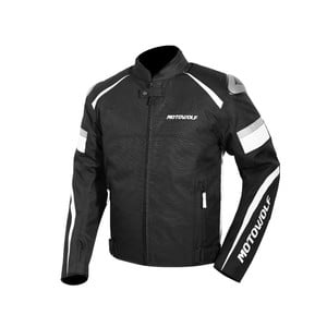 Chaqueta para motociclismo Oxford 610D Motowolf 0509 - Negro