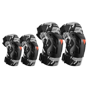  Pack De Rodilleras Cortas y Coderas Motowolf 1034HJ-CA