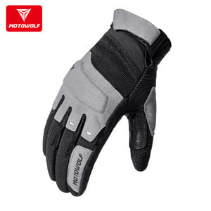 Guantes para motociclismo Motowolf 0325 Gray