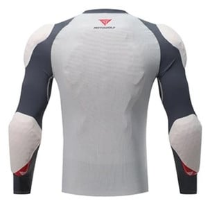 Chaqueta Ajustada Armadura para motociclismo Motowolf 10MDL103-Gris..