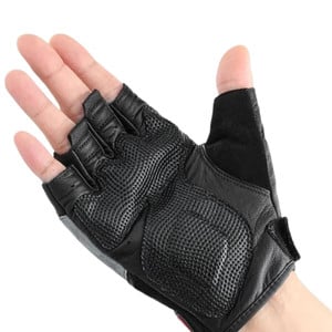 Guantes de cuero para motociclismo Motowolf 0331