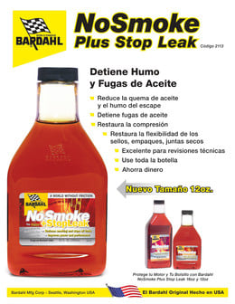 No Smoke Stop Leak / Alto al Humo y Tapa Fugas 355 ml