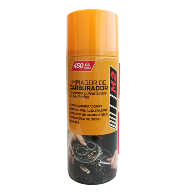 Limpia Carburador Spray 450 ml - Limpia Carburador Spray M2 450 Ml