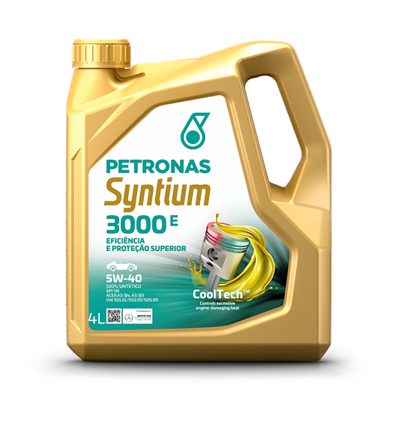 Syntium 3000 E 5w40 4 lts - Syntium 3000   5w40 (1 bidon de 4 lt) PETRONAS