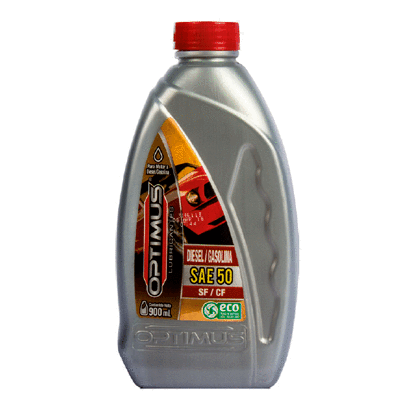 Aceite Optimus SAE 50 SF/CF 900 ml - Aceite Optimus Sae 50 Api Sf/Cf  900ml