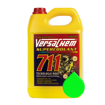 711 Refrigerante Coolant -3°C 3,7 lts Verde - 711-Gl Refrigerante/Coolant -3ºc Verde