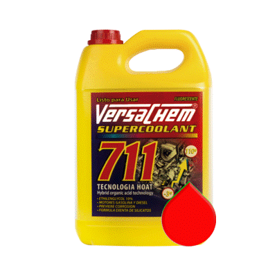 711 Refrigerante Coolant -3°C 3,7 lts Rojo - 711-E Refrigerante /Coolant -3ºc Rojo