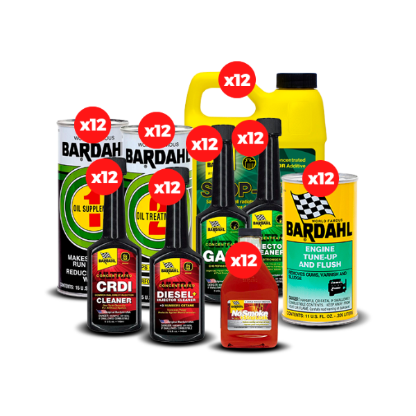 PACK BARDAHL FULL ROTACION / Limpiadores + Protectores + Sellantes de Motor - MB036.png