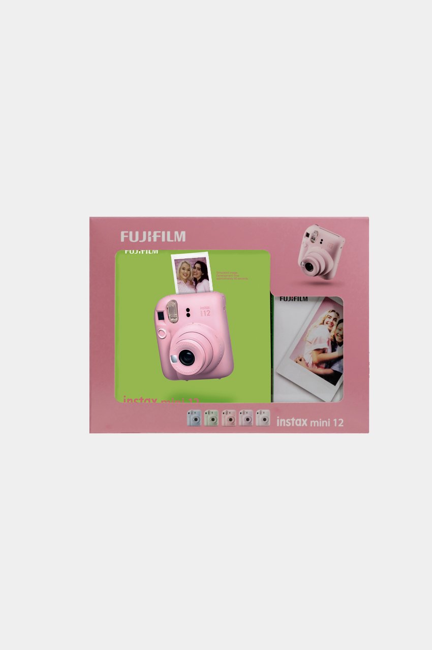 Kit Instax Mini 12 Pink + Carga 10 fotos