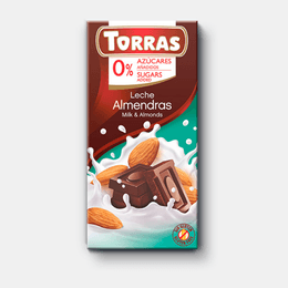 Torras Classic Chocolate con Leche y Almendras - 75 grs