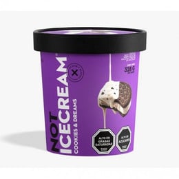  Not icecream Cookies & Cream - 316 grs Marca Notco