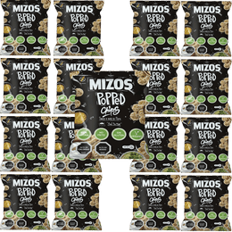 Mizos Pack 20 Snack Popped Sal de Mar - 20 grs