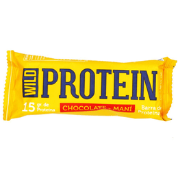 Wild Protein Bar Chocolate Maní (15 grs de Proteina) - 45 grs 
