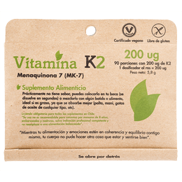 Dulzura Natural Vitamina K2 - 90 porciones de 200 ug