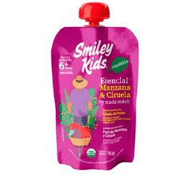 Smiley Kids Esencial Manzana y Ciruela - 90 grs