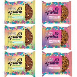 Pack 6 Galletón Clever Cookies Protein (8 grs de Proteina) - 45 grs