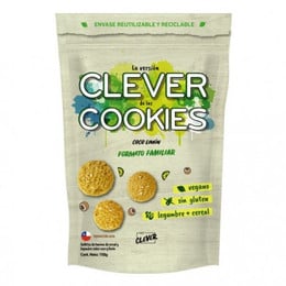 Galletas Clever Cookies Coco Limón Familiar - 150 grs