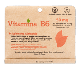 Dulzura Natural Vitamina B6 - 90 porciones de 50 mg