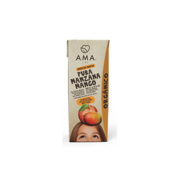 AMA Jugo de Fruta Manzana Mango Orgánico - 200 ml
