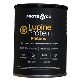 Proteina Lupine Platano 550 gr. con Shakers