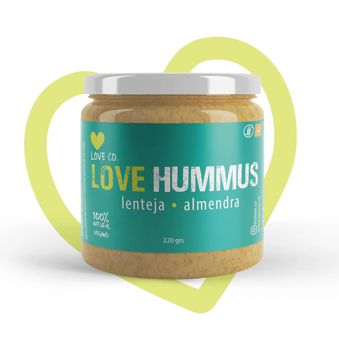 Hummus de Lenteja y Almendra 220 gr.