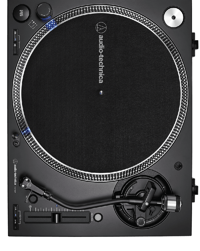 Audio-Technica AT-LP140XP-BK - Tocadiscos profesionales para DJ de  accionamiento directo, negro, Hi-Fi, totalmente manual, 3 velocidades,  motor de