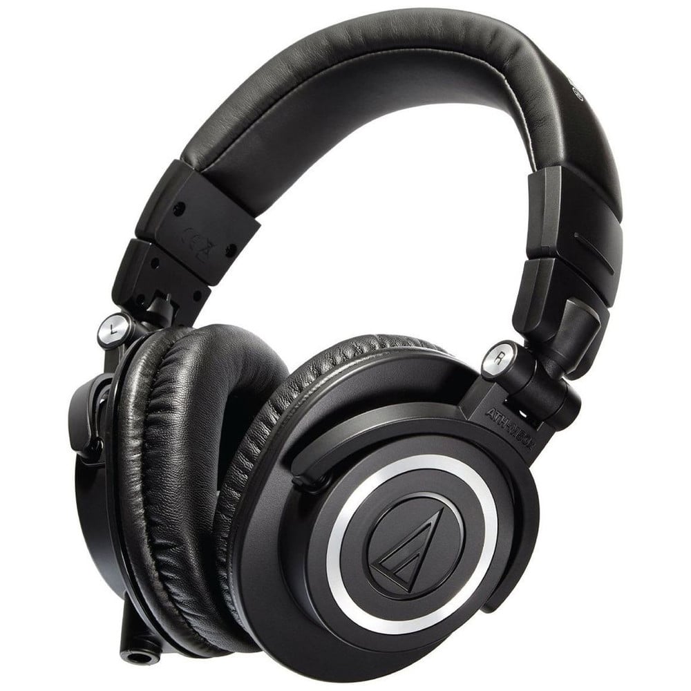 Auriculares Audio-Technica M-Series ATH-M50x azul y negro