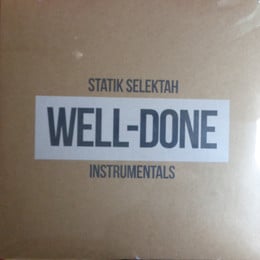 Well Done Instrumentals (Clear Vinyl 2XLP)
