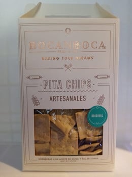 Pita Chips sabores - Bocanboca