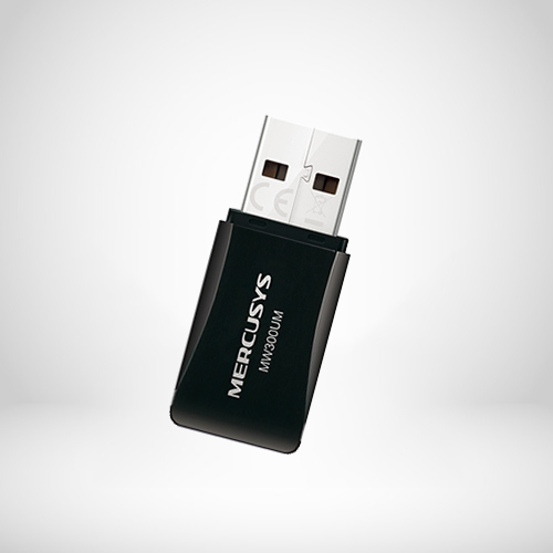 Mini Adaptador USB Inalámbrico N300 Mercusys MW300UM  - Mercusys MW300UM.jpg