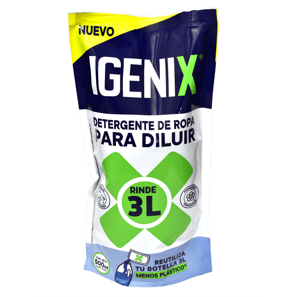 Detergente Igenix Desinfectante para diluir. 500 ml.