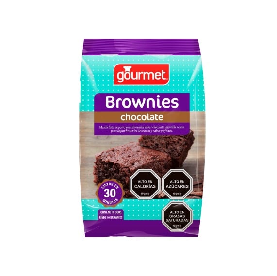 Mezcla Lista para Brownie Chocolate 300 grs. Gourmet