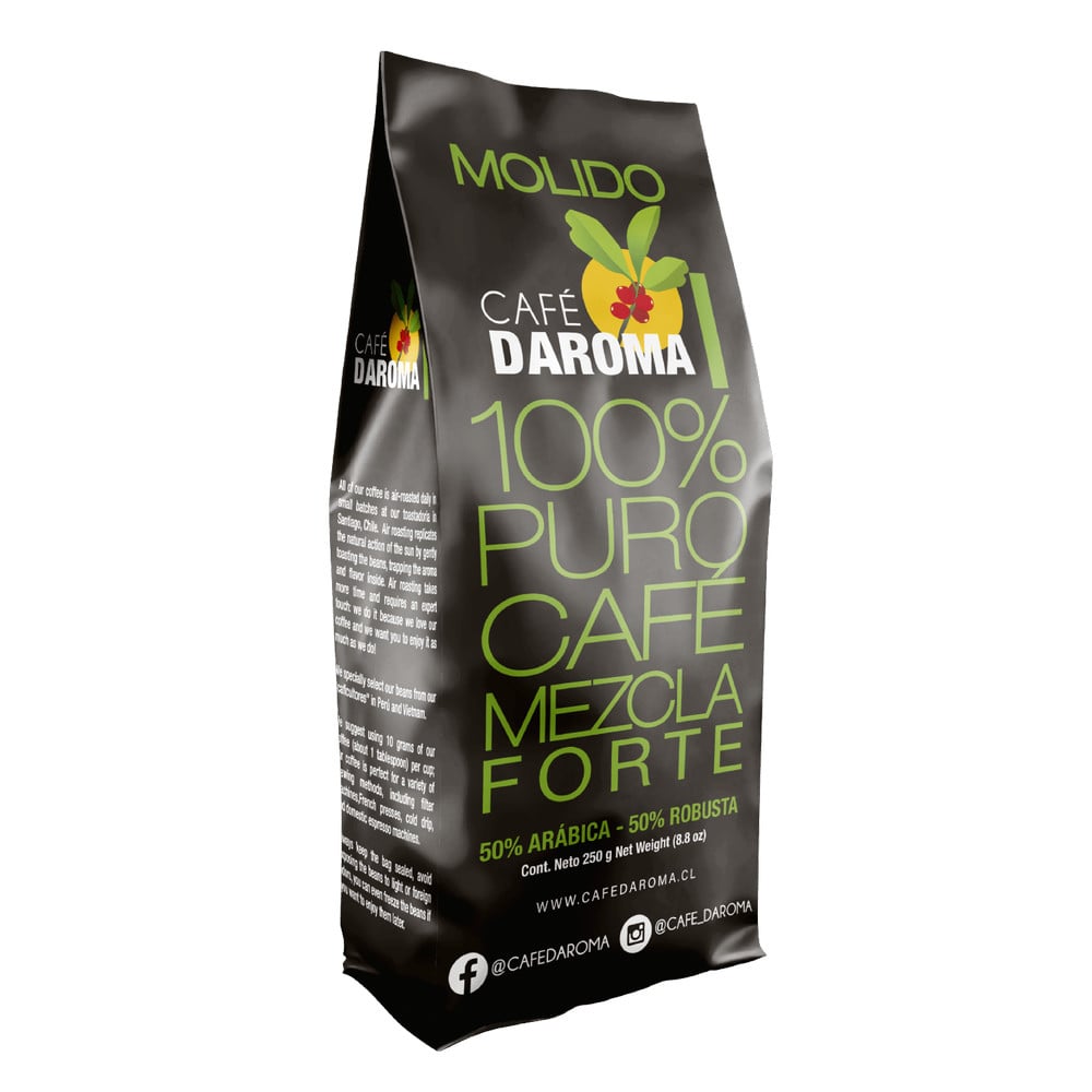 Café molido mezcla forte 250g DAroma