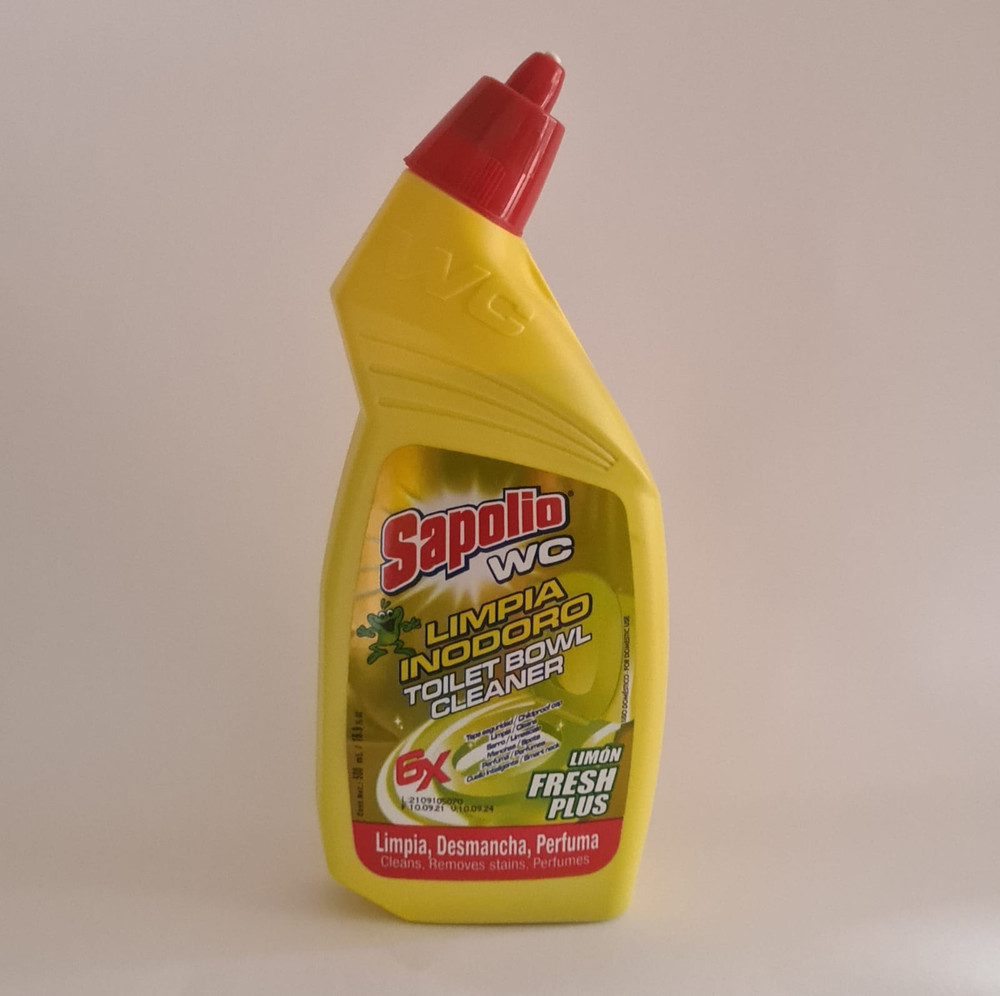 Limpiador inodoro aroma limón 500ml Sapolio