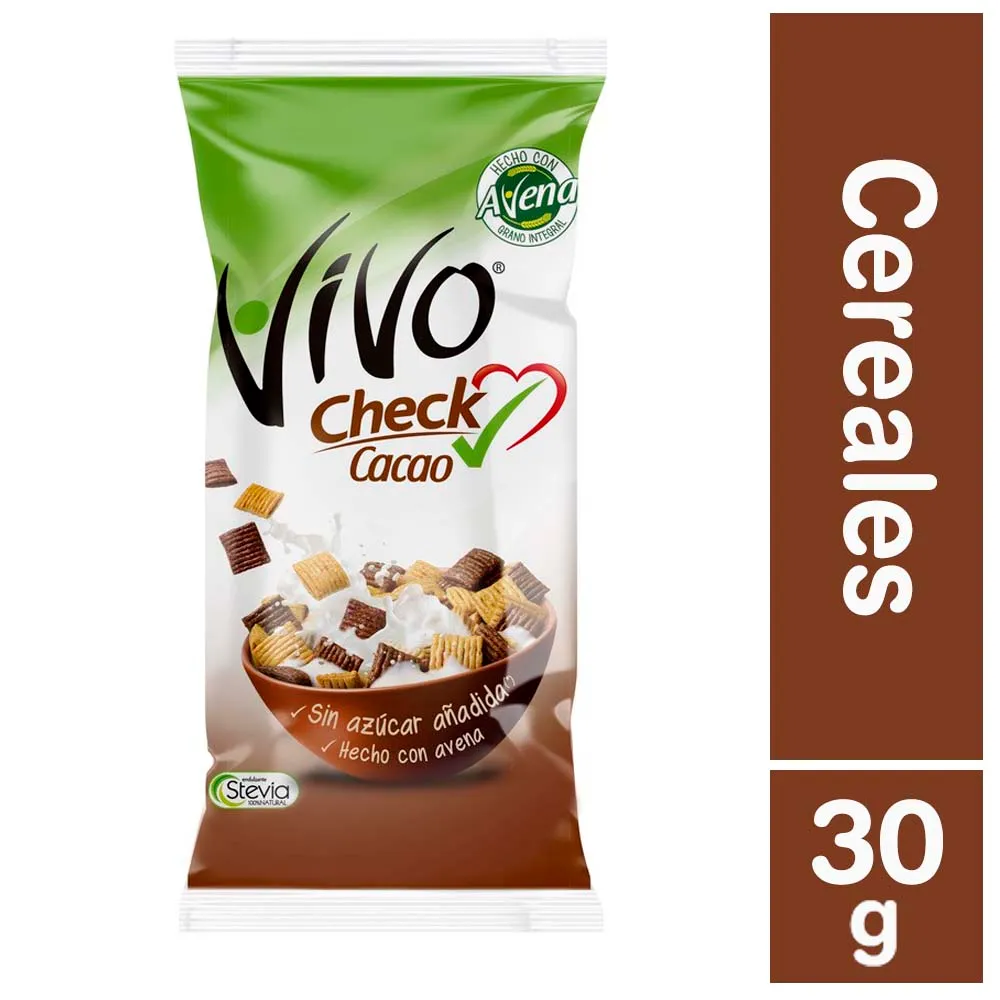 Cereal Vivo Check Cacao 30 grs.