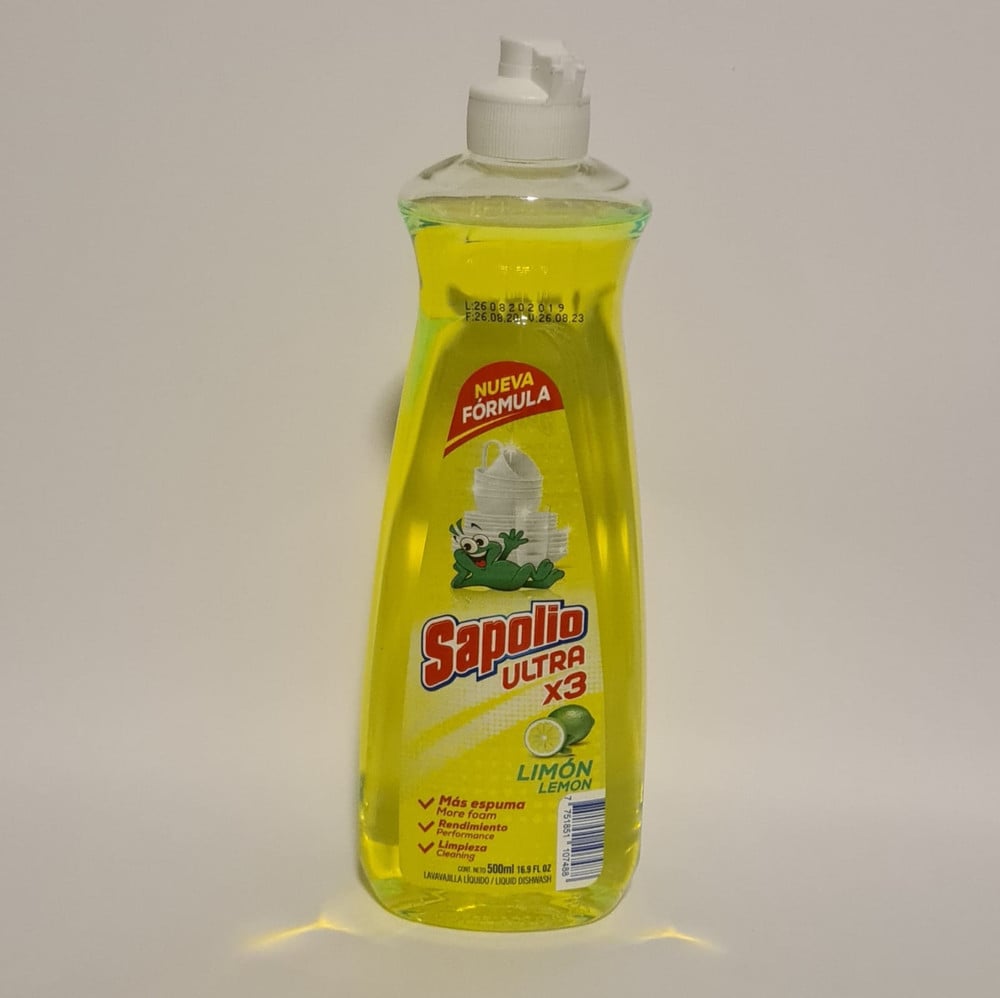 Lavalozas concentrado fragancia a limón 500ml Sapolio