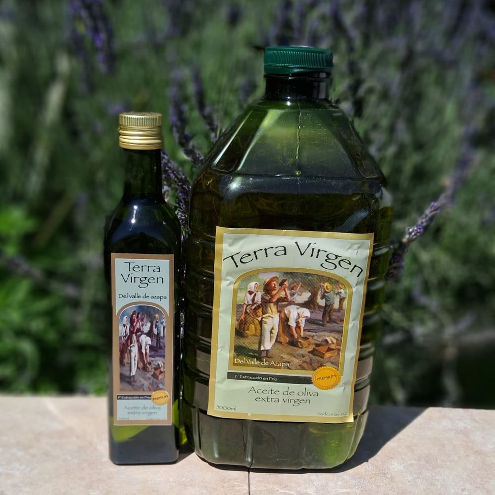 Aceite de Oliva Terra Virgen - Extra Virgen 500 ml y 5 lts.