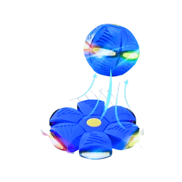 Balón Mágico Volador Color Azul Con Luz