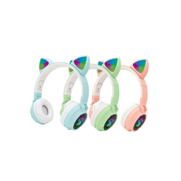Audífonos Cat Ear HeadSet Inalambricos B-30 